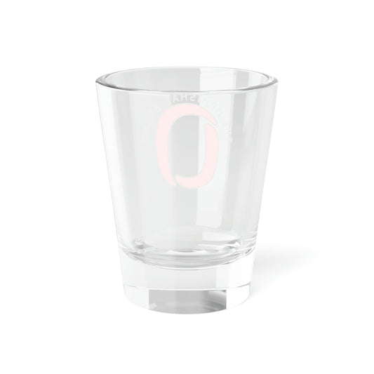 Ophishal Brand x Shot Glass, 1.5oz (Red)