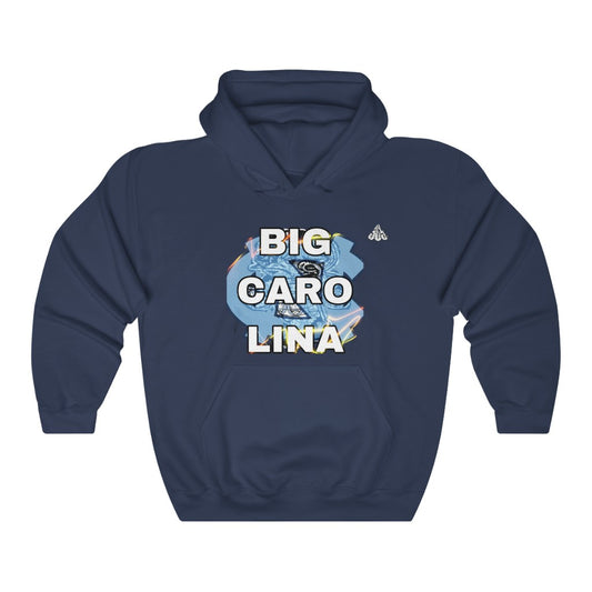 OPHISHAL "BIG CAROLINA" - Fleece Hooded Sweatshirt