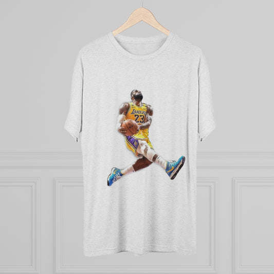 LBJ “The Logo” Men's Tri-Blend Crew Tee